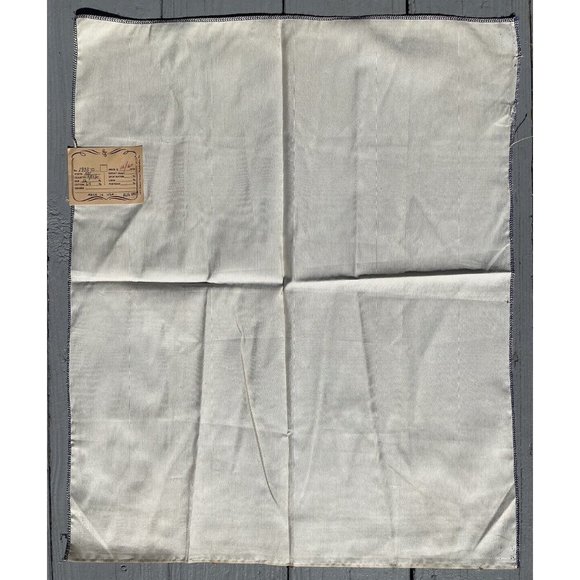 MCM Fabric Cream White Mid-Century Cotton Silk Scalamandre Sample Sewing Supply - Picture 6 of 9